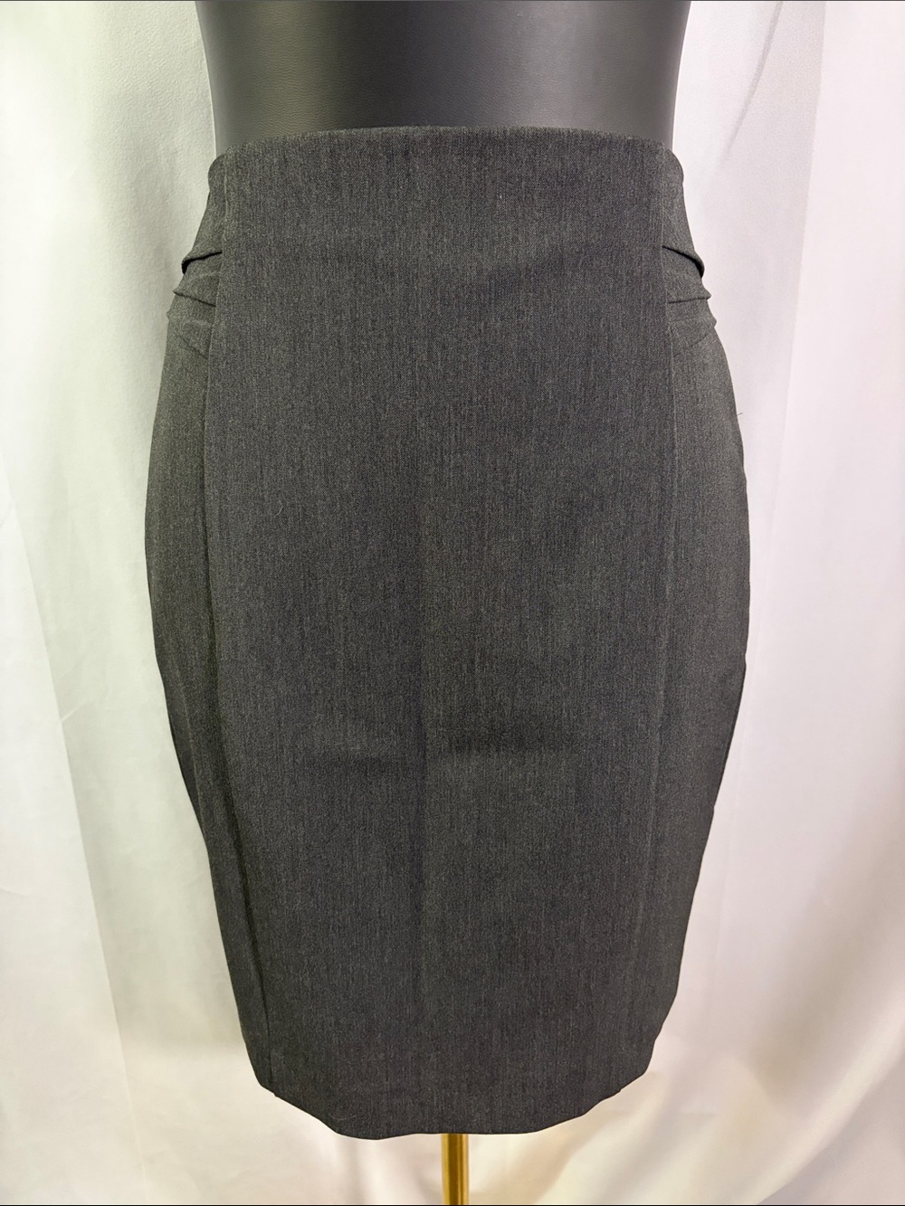 Express Classic Gray Pencil Skirt